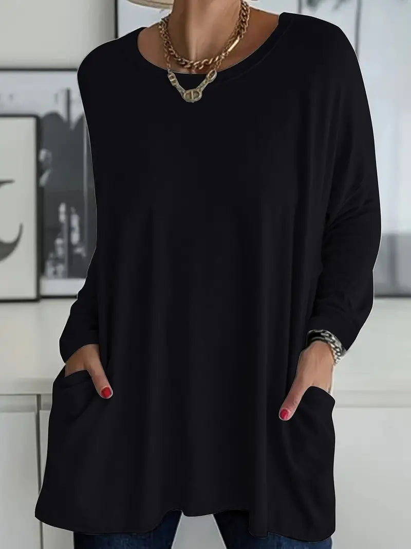 Sweter CLOHE oversize z miękkiej wełny, Made in Italy, na każdą porę roku, wygodny krój, rozmiary 38–60